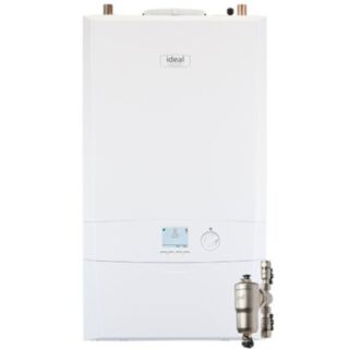 IDEAL LOGIC MAX 30 HEAT 2 GAS BOILER C/W FILTER IN THE BOX