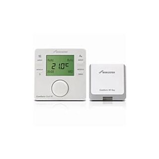 WORCESTER COMFORT+ I RF WIRELESS ROOM THERMOSTAT & TIMER