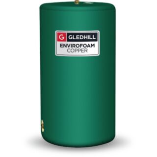 GLEDHILL 1050  X 400 INDIRECT VENTED COPPER CYLINDER