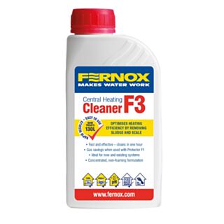FERNOX F3 500ml CENTRAL HEATING RESTORER