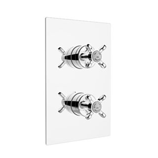 BRISTAN 1901 RECESSED TWO OUTLET SHOWER VALVE
