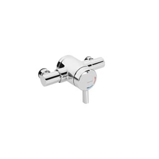 BRISTAN OPAC THERMOSTATIC EXPOSED MINI SHOWER VALVE WITH LEVER CHROME