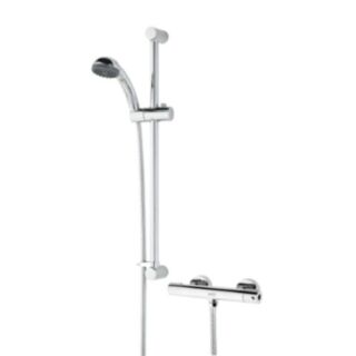 BRISTAN ZING THERMO BAR SHOWER COOL CHROME
