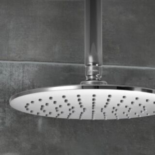 AQUALISA QUARTZ TOUCH SMART DIGITAL SHOWER CONCEALED WITH ADJUSTABLE HEAD AND FIXED CEILING HEADS HP/COMBI