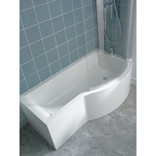 IDEAL STD CONCEPT SHOWER BATH CURVED SCREEN