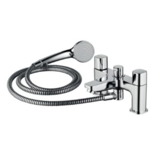 IDEAL STD TEMPO DUAL CONTROL TWO HOLE BATH SHOWER MIXER