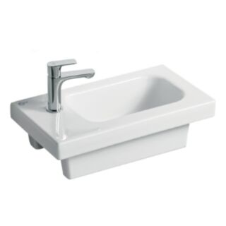 IDEAL CONCEPT SPACE 45x25cm WASHBASIN ONE TAPHOLE LEFT HAND