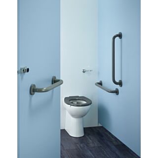 CONTOUR 21+ DOC M AMBULANT BACK TO WALL PACK WITH GREY RAILS