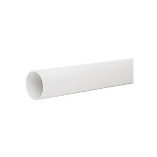 POLYPIPE 50MM X 3MTR ABS PIPE WHITE - WS51W