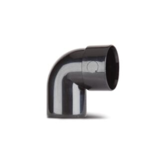 POLYPIPE 40MM SOLV-WELD ABS 92.5 DEGREE SWIVEL BEND BLACK - WS24B