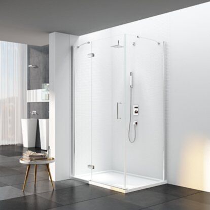 Merlyn 6 Series 900+ Frameless Hinge & Inline with Tray